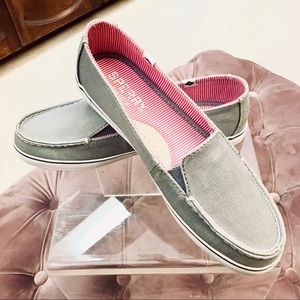 Sperry Grey Slides